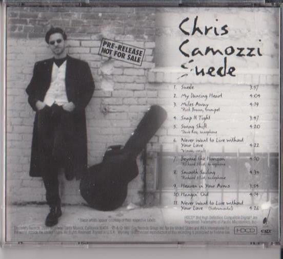 CAMOZZI, CHRIS - SUEDE (IMPORT)