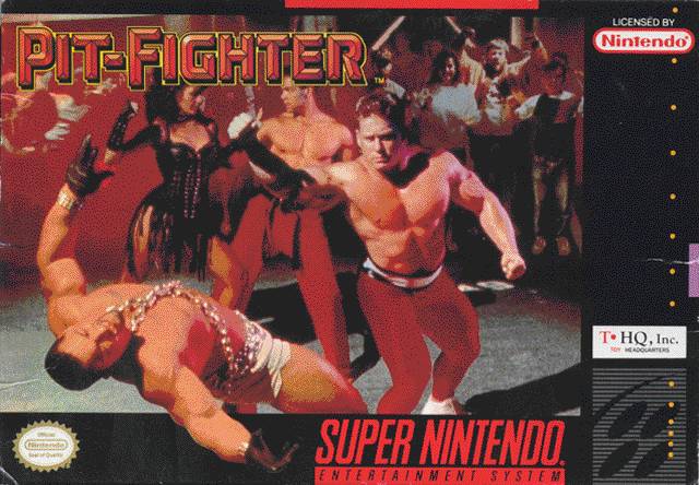 PIT-FIGHTER - SNES (W/BOX & MANUAL)