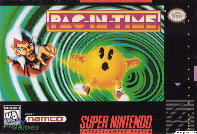 PAC-IN-TIME - SNES (W/BOX & MANUAL)