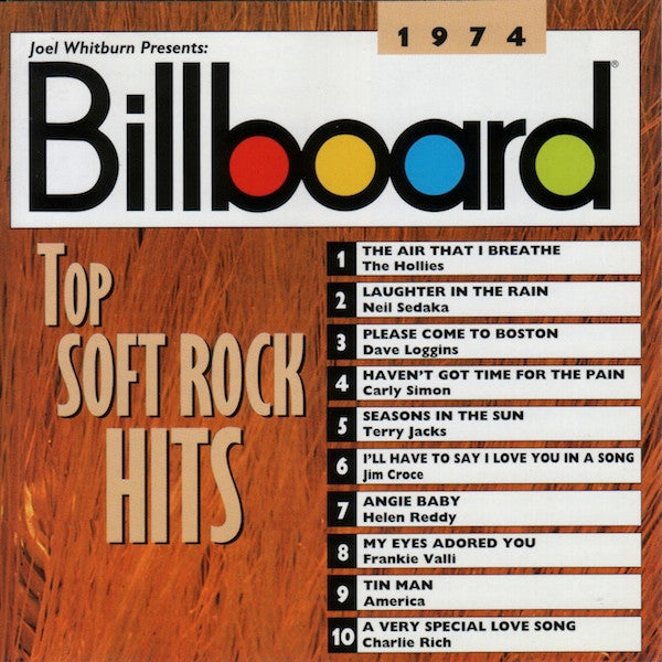 VARIOUS - BILLBOARD TOP SOFT ROCK HITS: 1974