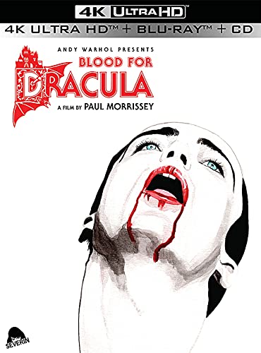 BLOOD FOR DRACULA - BLU-4K-INC. BLU & CD