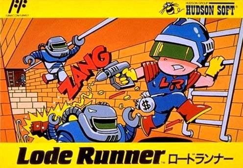 LODE RUNNER - NES (W/BOX & MANUAL)