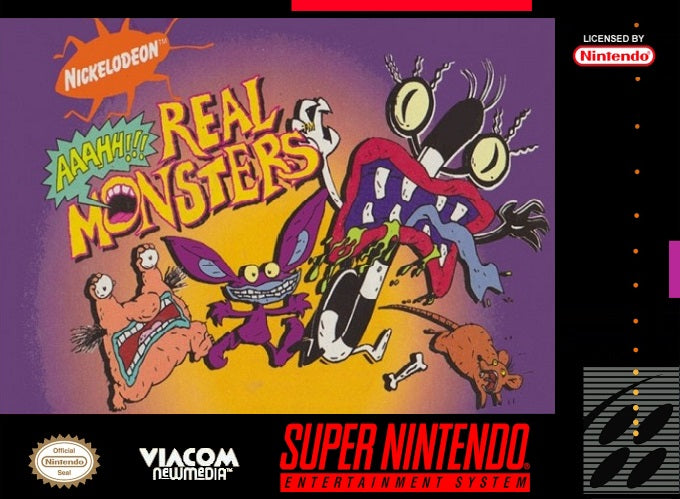 AAAHH REAL MONSTERS - SNES