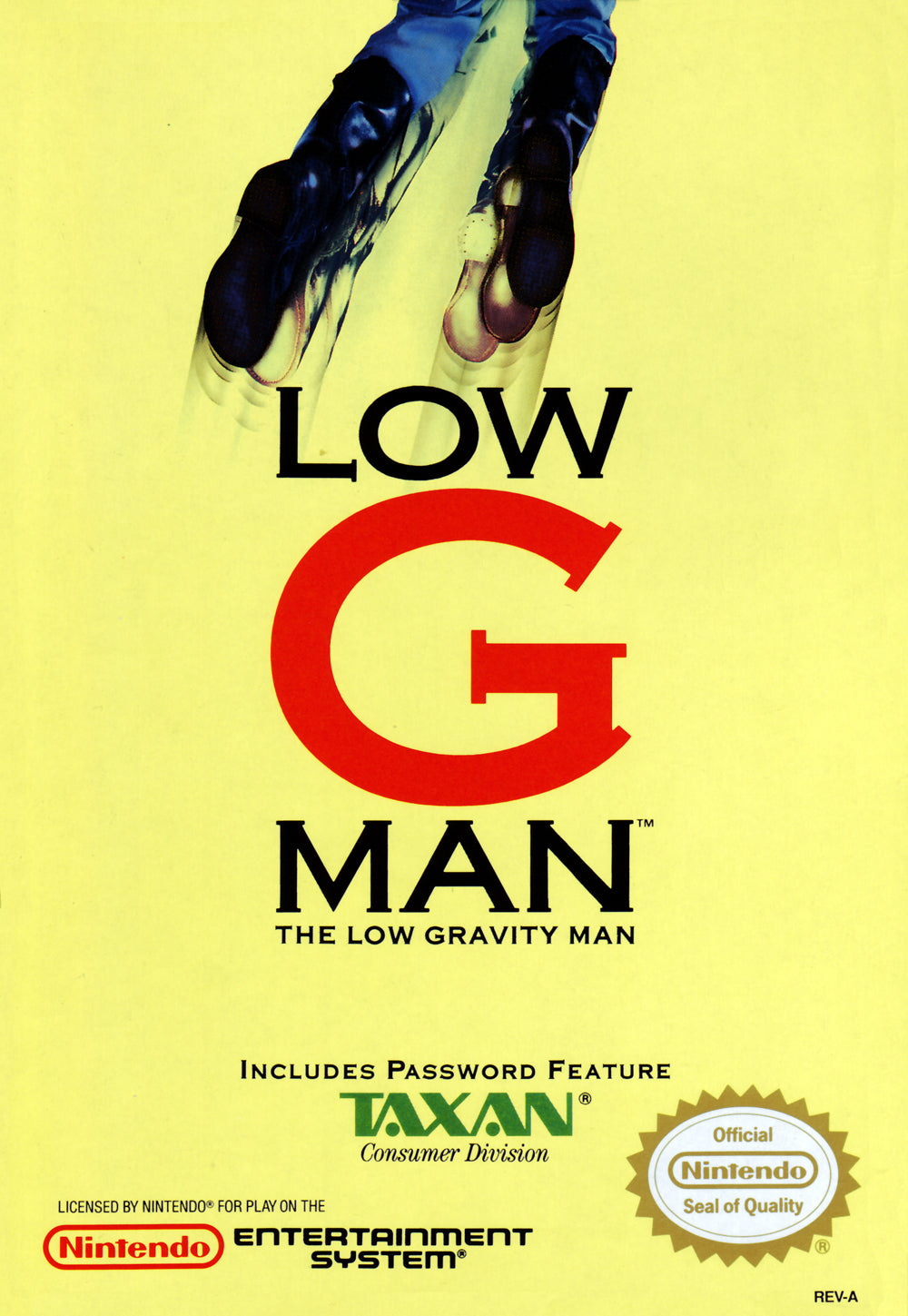 LOW G MAN - NES (W/BOX)