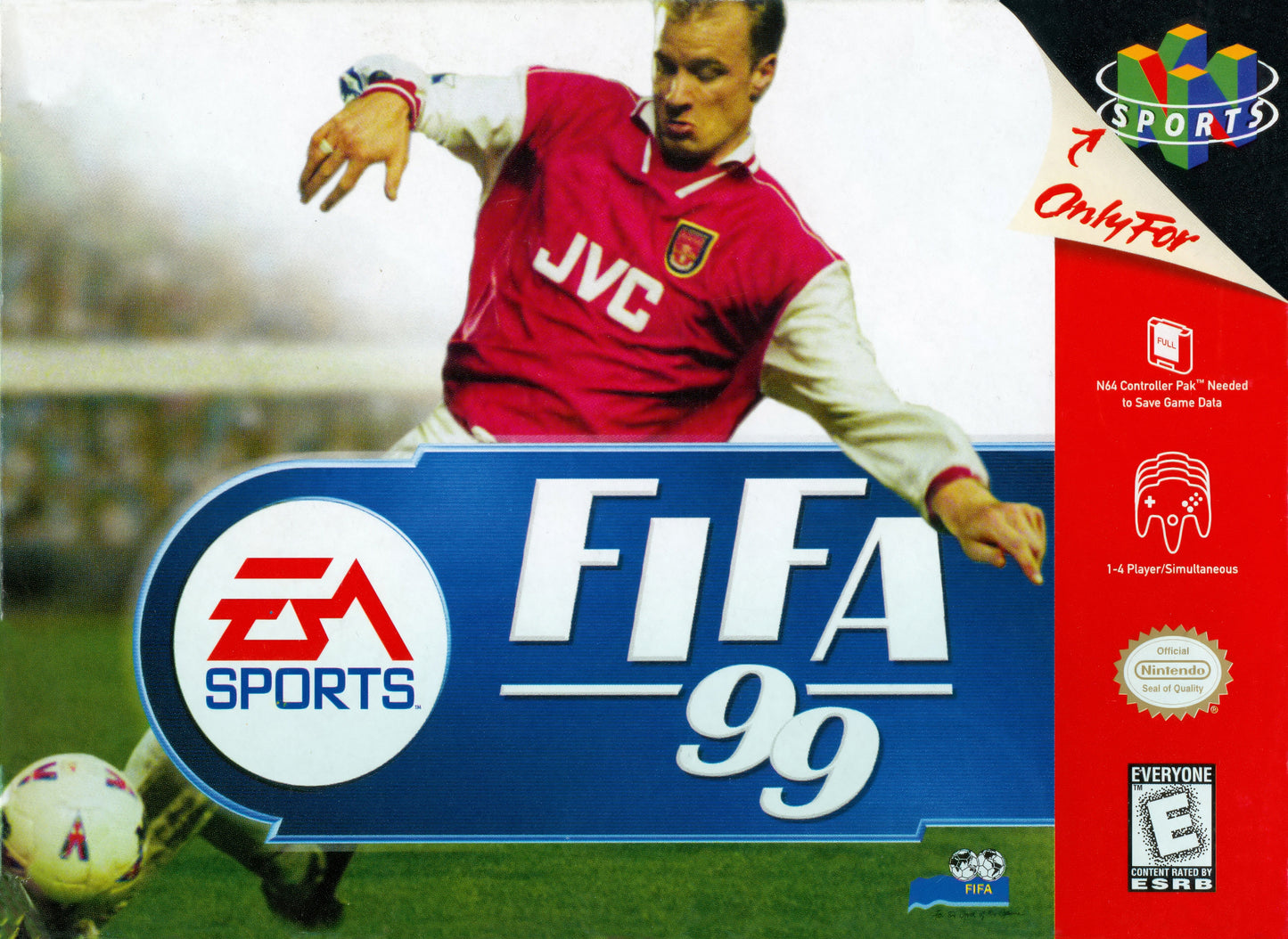 FIFA 99 - N64 (W/BOX)