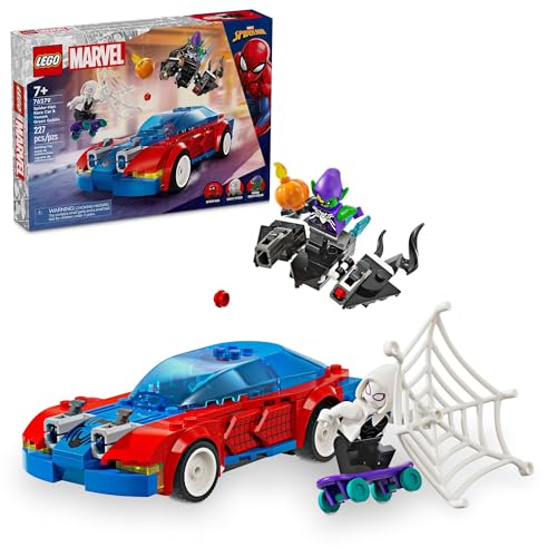 LEGO: SPIDER-MAN RACE CAR & VENOM GREEN GOBLIN #76279 - LEGO MARVEL-227 PCS