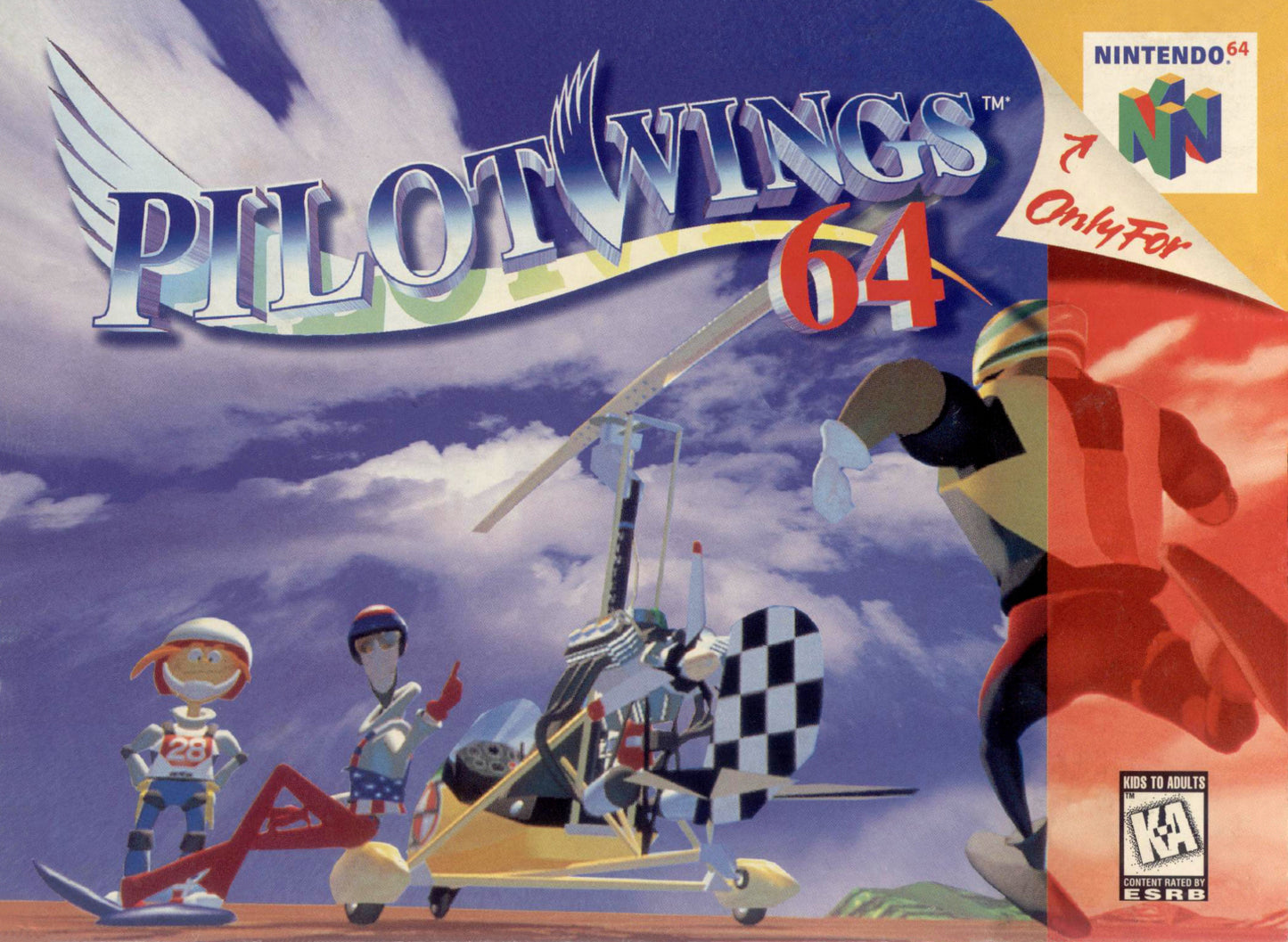 PILOTWINGS 64 - N64 (W/BOX & MANUAL)