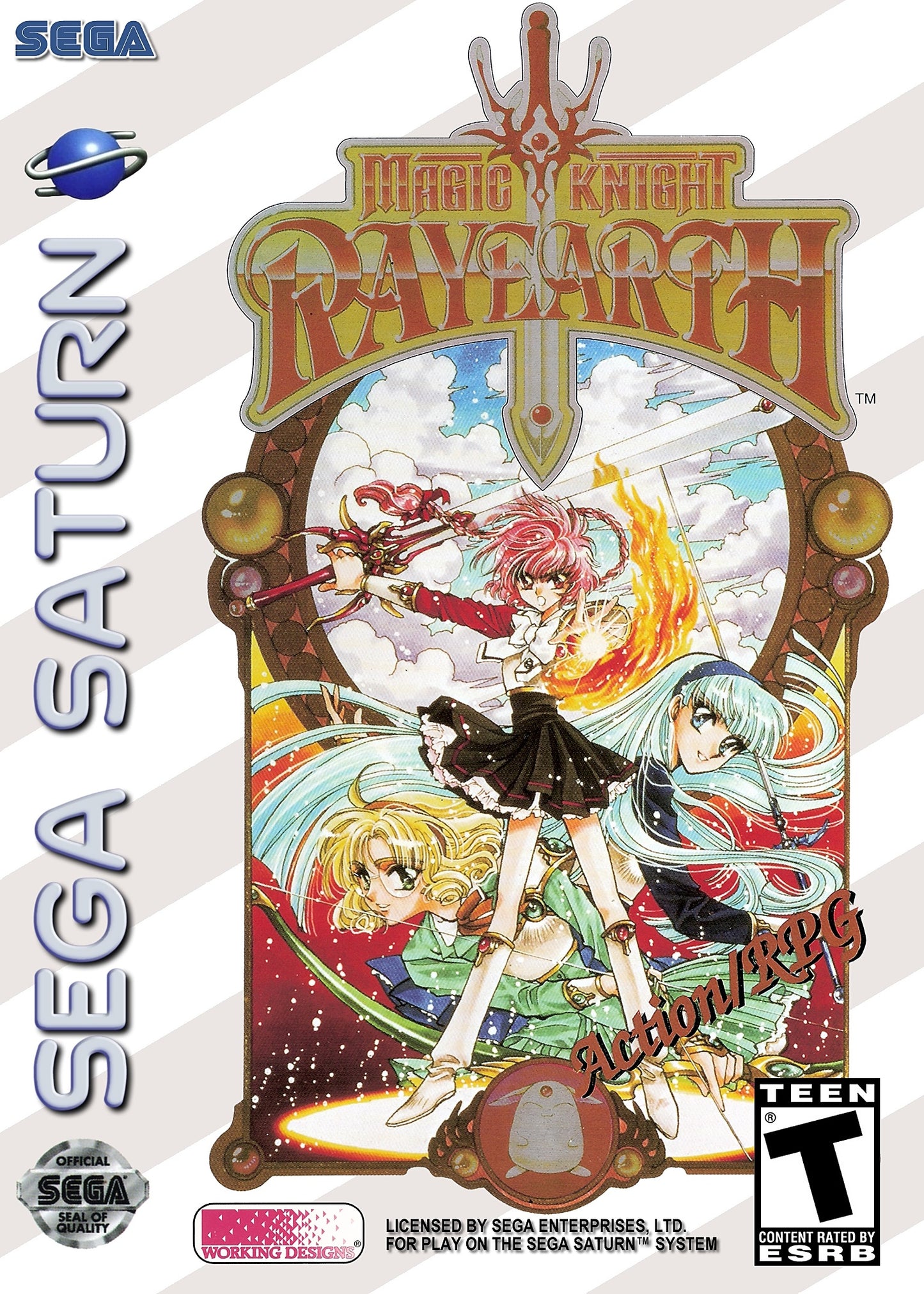 MAGIC KNIGHT RAYEARTH - SATURN