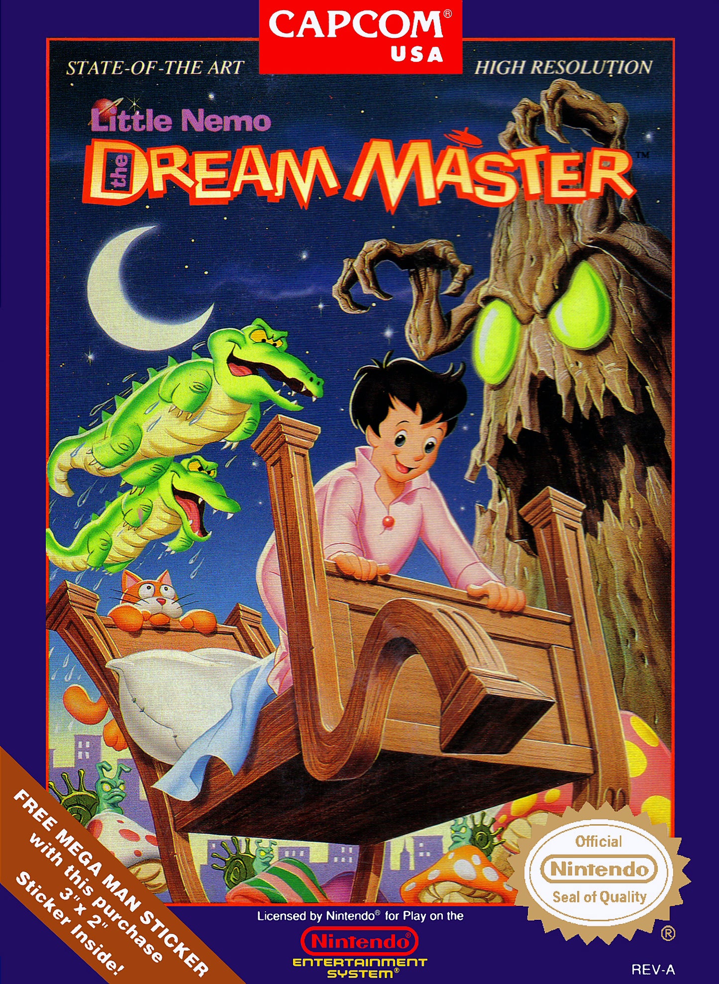 LITTLE NEMO: THE DREAM MASTER - NES (W/BOX & MANUAL)