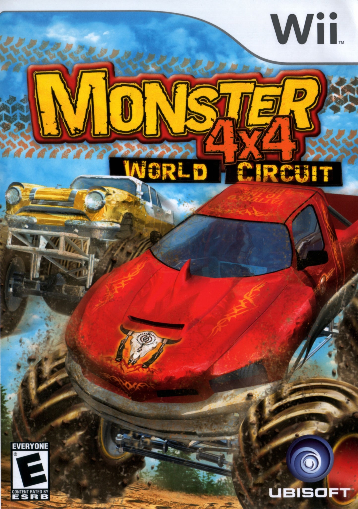 MONSTER 4X4: WORLD CIRCUIT (W/ WHEEL) - WII