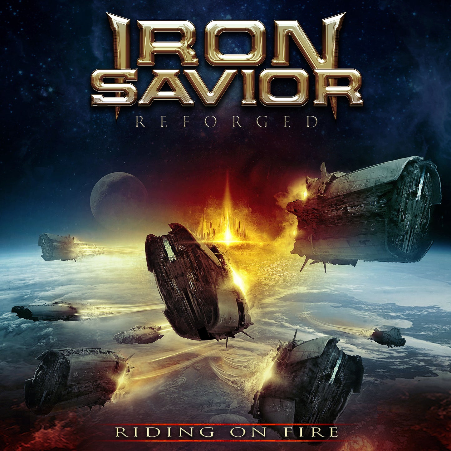 IRON SAVIOR - REFORGED: RIDING ON FIRE