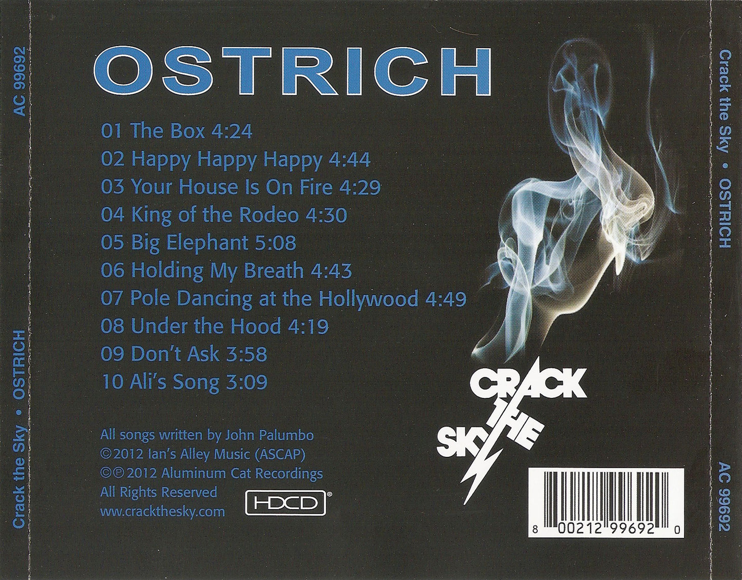 CRACK THE SKY - OSTRICH