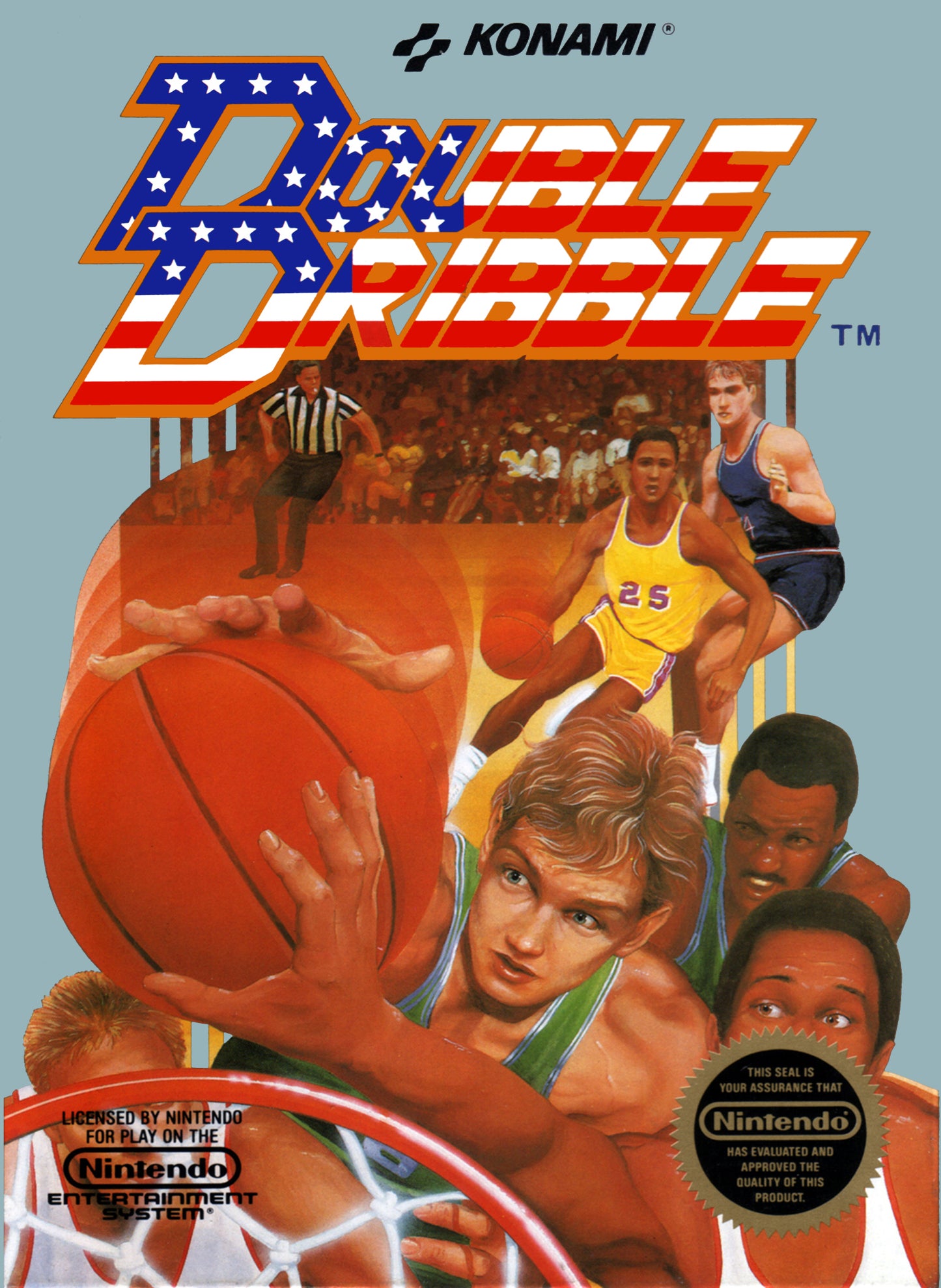 DOUBLE DRIBBLE - NES