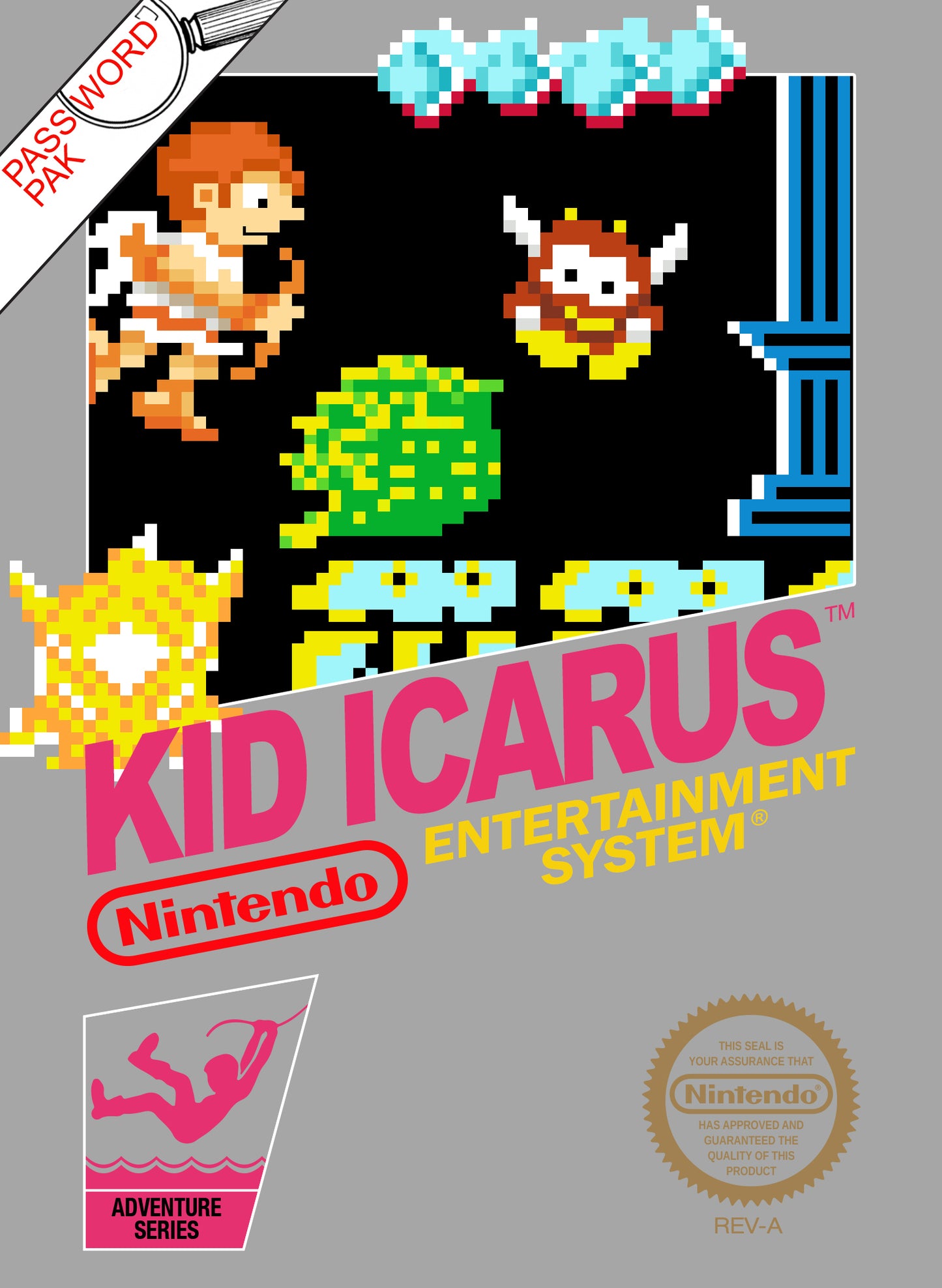 KID ICARUS - NES (W/BOX & MANUAL)