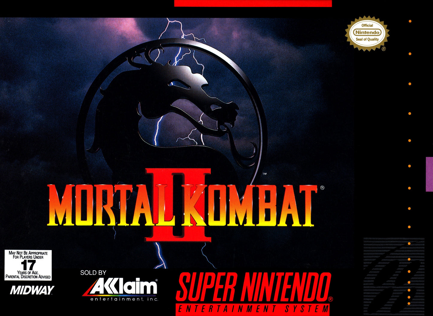 MORTAL KOMBAT (1992) - SNES