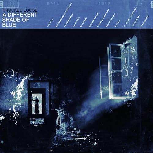 KNOCKED LOOSE - A DIFFERENT SHADE OF BLUE (BLEACH DELUXE MARBLE VINYL)