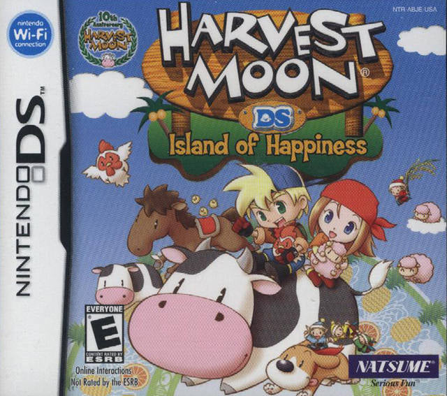 HARVEST MOON: ISLAND OF HAPPINESS (CARTR - DS