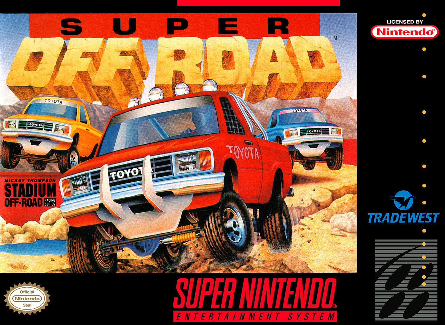 SUPER OFF ROAD - SNES
