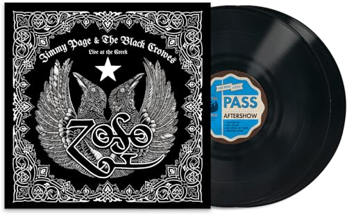 JIMMY PAGE & THE BLACK CROWES - LIVE AT THE GREEK (BLACK VINYL)