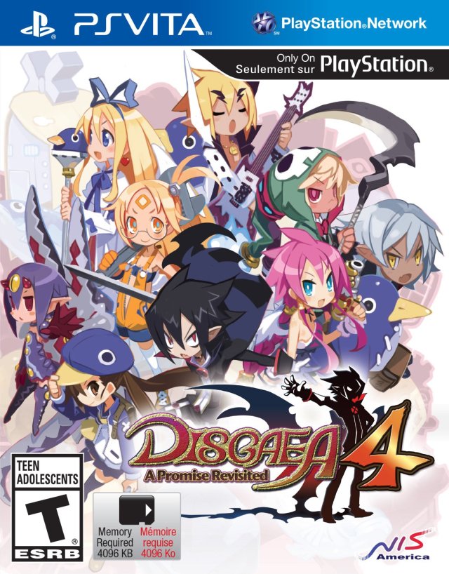 DISGAEA 4: A PROMISE REVISITED - PSV
