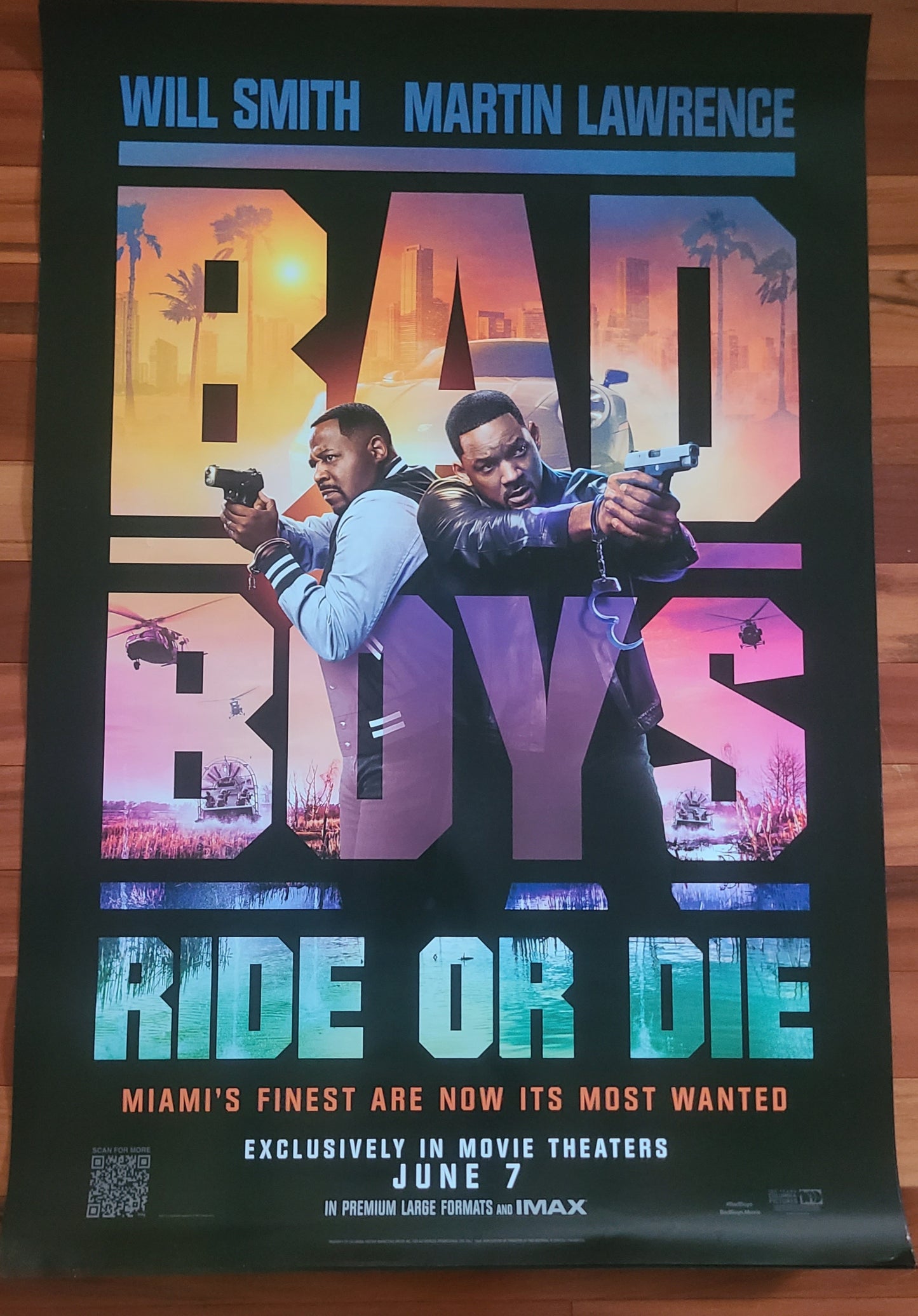 Bad Boys Ride Or Die Poster