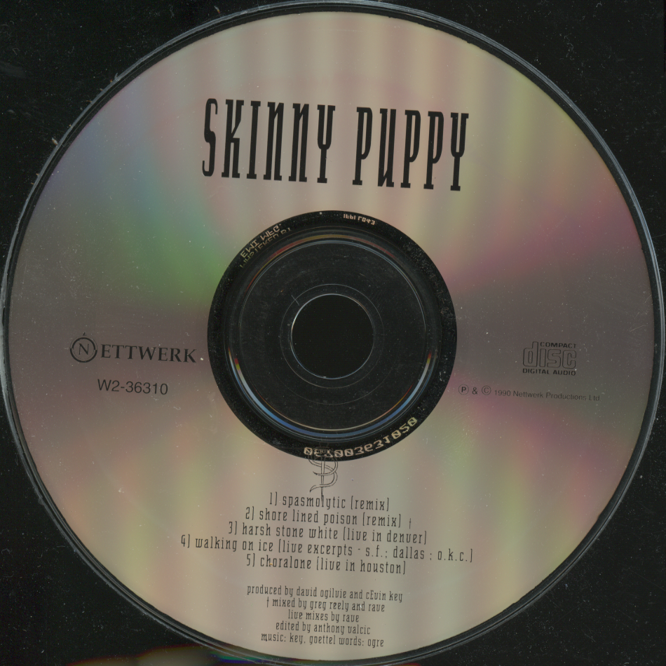 SKINNY PUPPY - SPASMOLYTIC