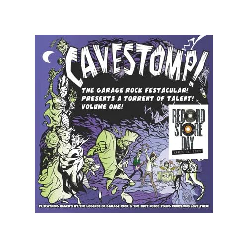 VARIOUS ARTISTS - CAVESTOMP! VOLUME 1 - A TORRENT OF TALENT! - VINYL LP - RSD 2025