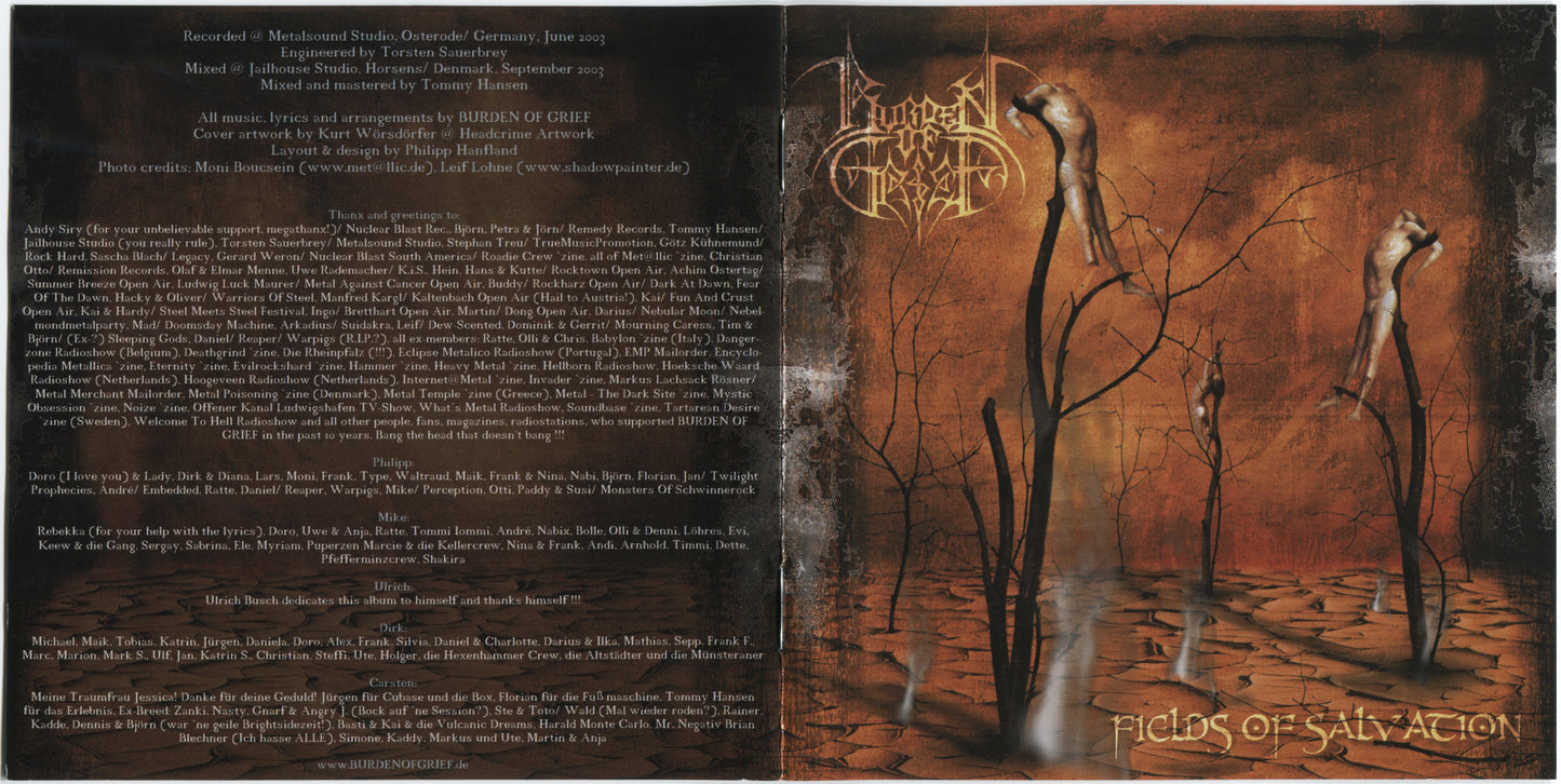 BURDEN OF GRIEF - FIELDS OF SALVATION