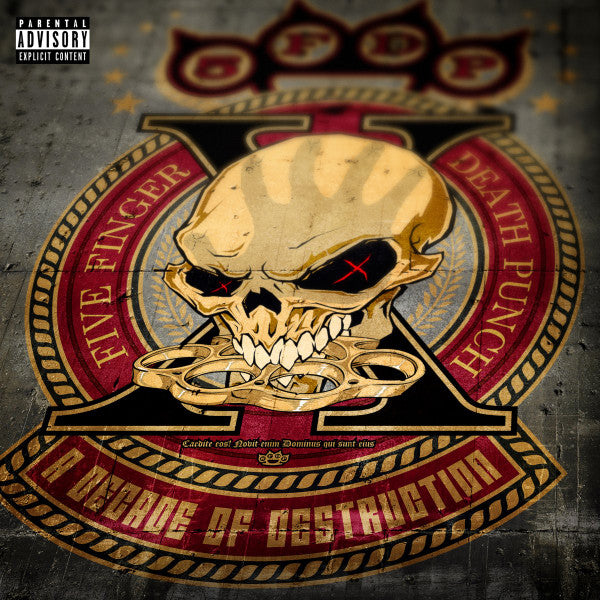 FIVE FINGER DEATH PUNCH - A DECADE OF DESTRUCTION (CLEAN)