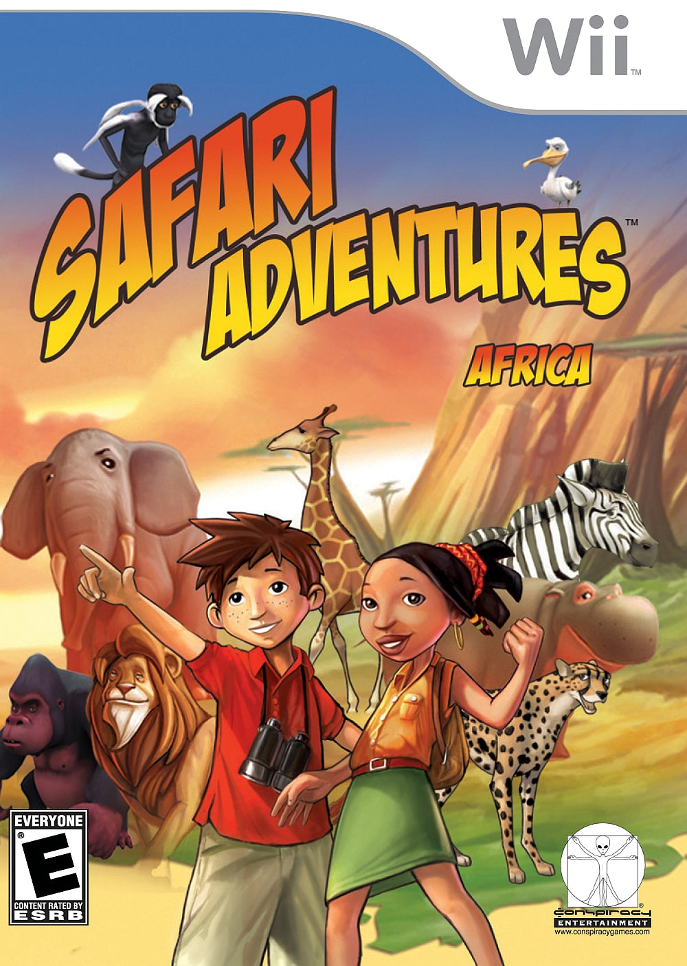 SAFARI ADVENTURES - WII