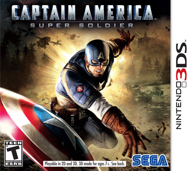 CAPTAIN AMERICA: SUPER SOLDIER - 3DS