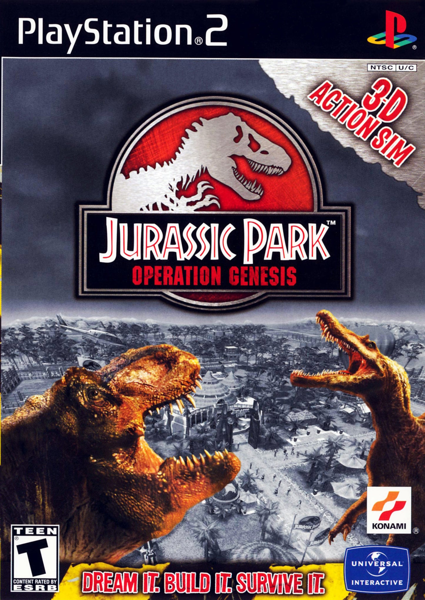 JURASSIC PARK: OPERATION GENESIS - PS2