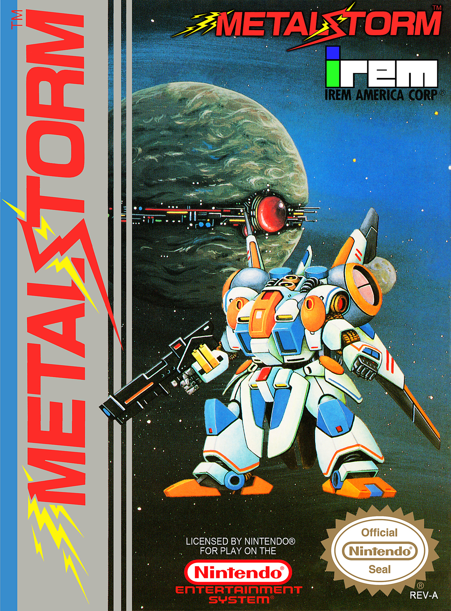 METAL STORM - NES (W/BOX)