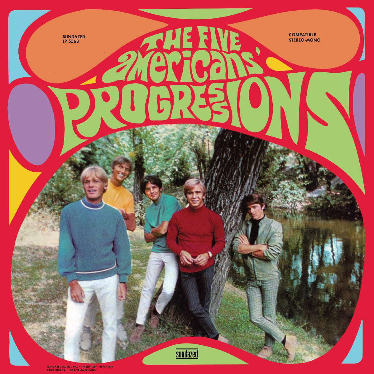 FIVE AMERICANS, THE - PROGRESSIONS (GOLD VINYL)