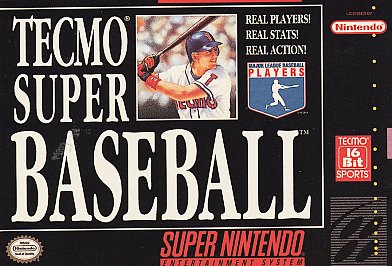 TECMO SUPER BASEBALL - SNES
