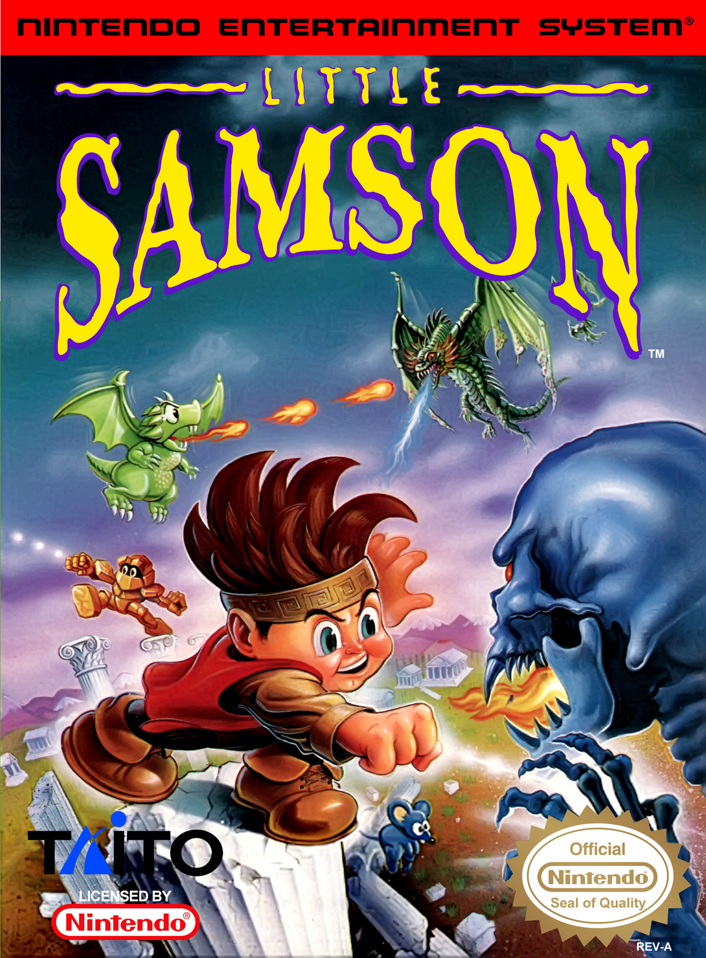 LITTLE SAMSON - NES (W/BOX)