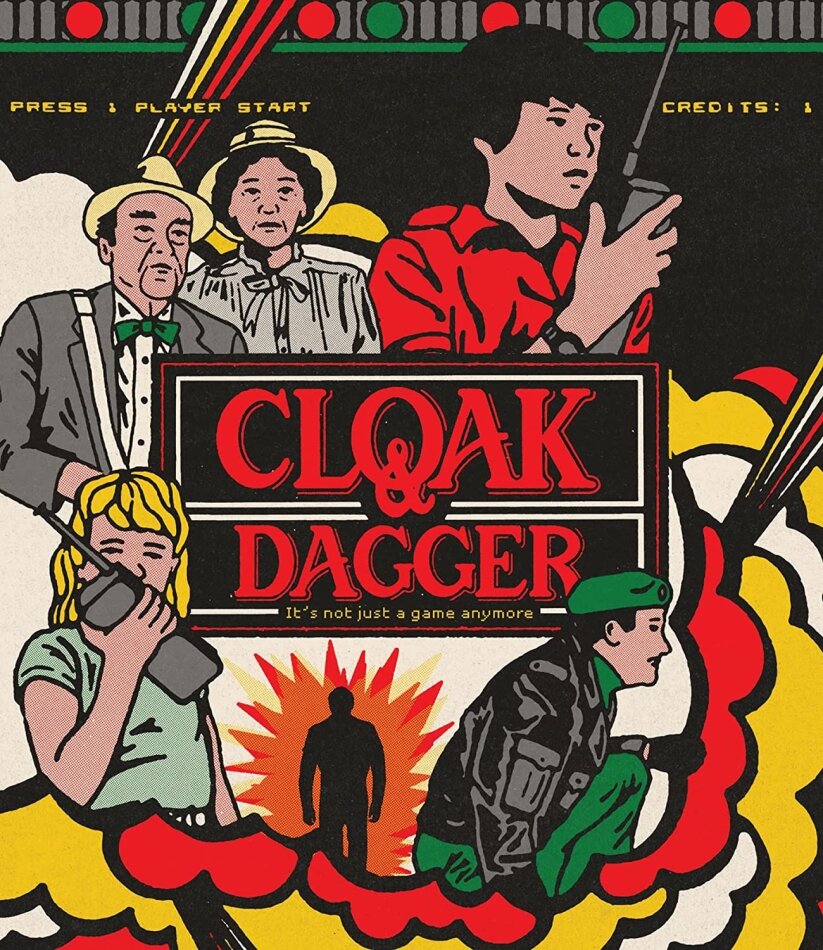 CLOAK & DAGGER - BLU-4K-1984-HENRY THOMAS-INC. BLU COPY