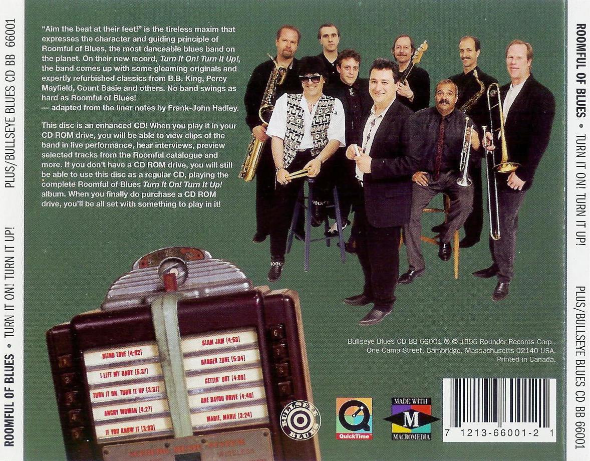 ROOMFUL OF BLUES - TURN IT ON