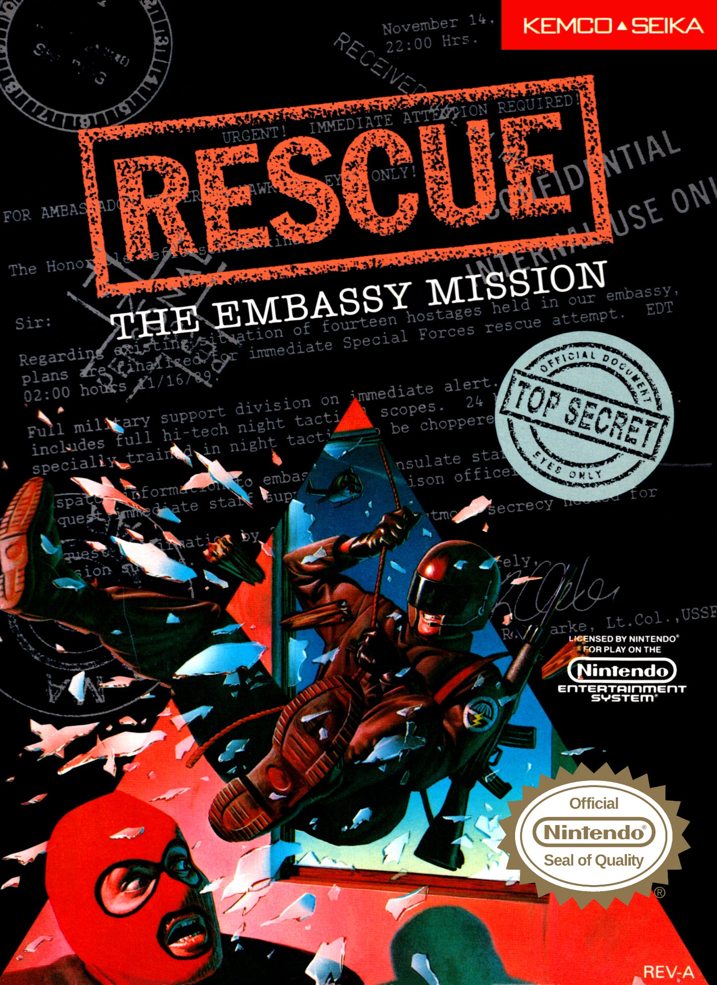 RESSCUE: THE EMBASSY MISSION - NES