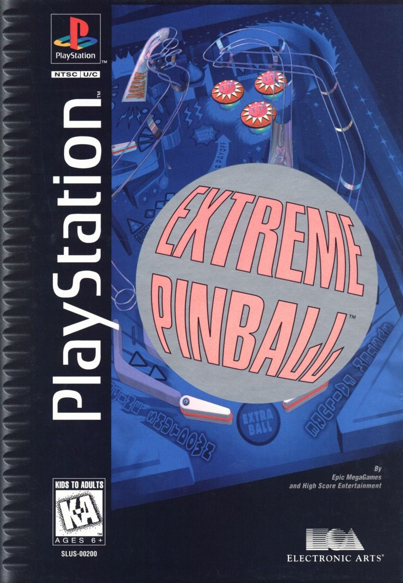 EXTREME PINBALL (LONGBOX) - PS1