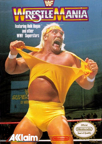 WWF WRESTLEMANIA CHALLENGE - NES (W/BOX & MANUAL)