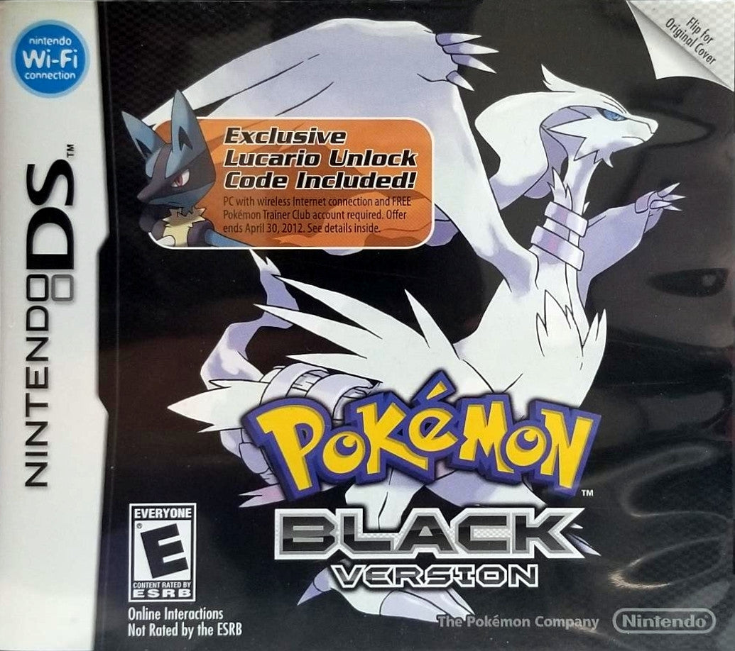 POKEMON: BLACK VERSION (CARTRIDGE ONLY) - DS