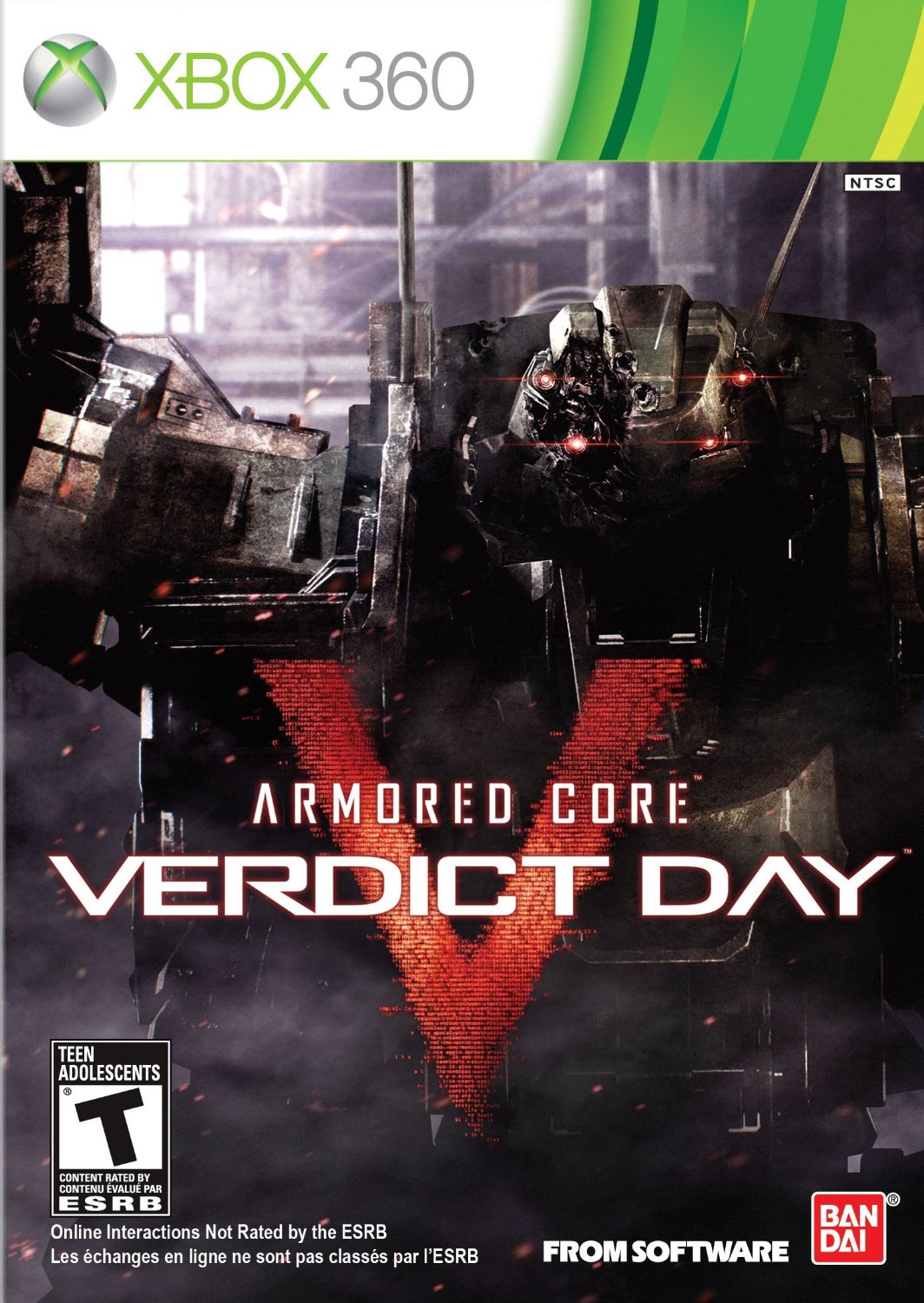 ARMORED CORE: VERDICT DAY - XBX360