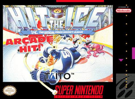 HIT THE ICE - SNES