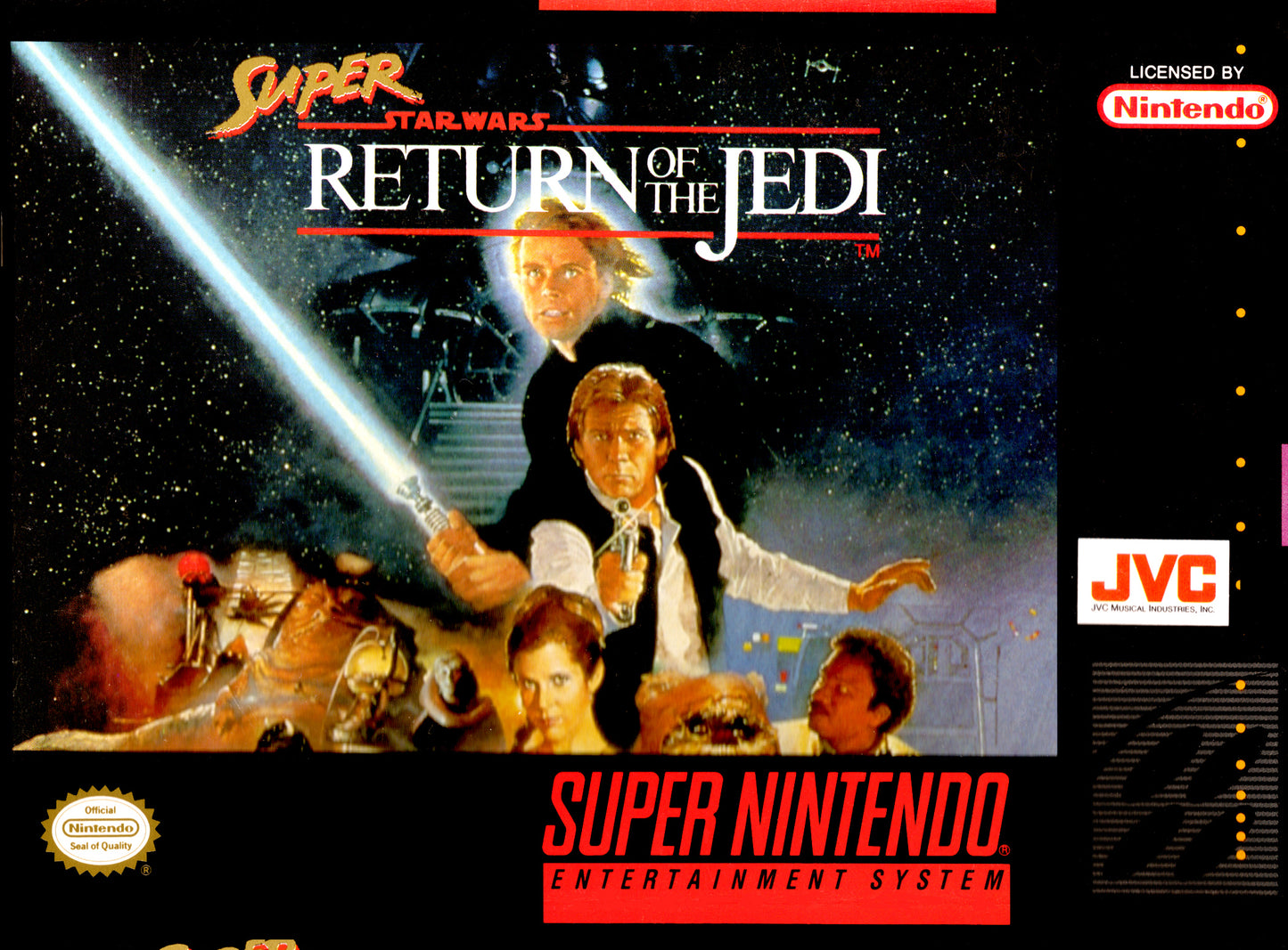 SUPER STAR WARS: RETURN OF THE JEDI - SNES (W/BOX)