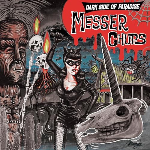MESSER CHUPS - DARK SIDE OF PARADISE (YELLOW/BLACK SPLATTER LP)