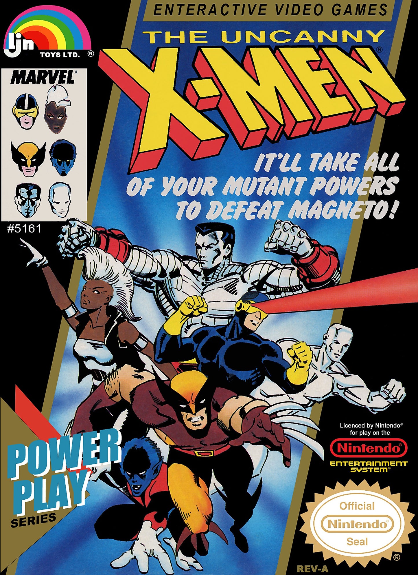UNCANNY X-MEN - NES (W/BOX)