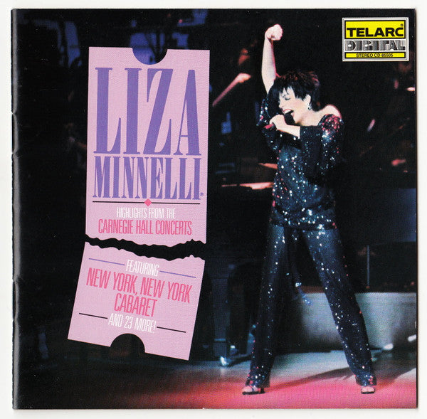 MINNELLI, LIZA - HIGHLIGHTS FROM THE CARNEGIE HALL CONCER