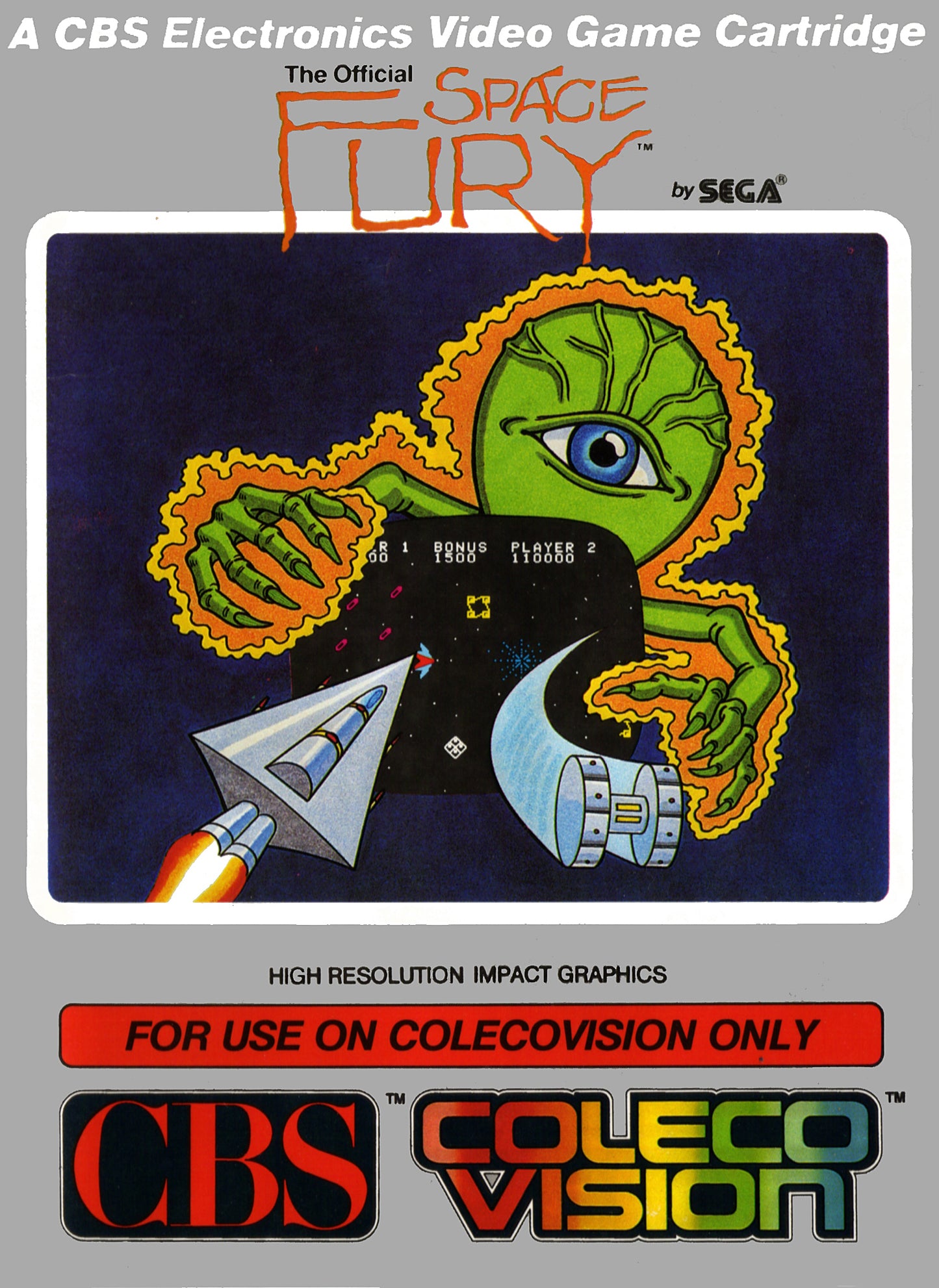 SPACE FURY - COLECO