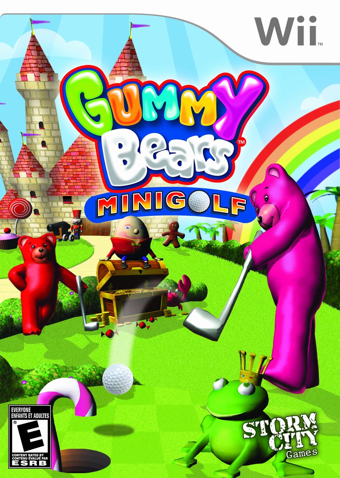 GUMMY BEARS MINI GOLF - WII